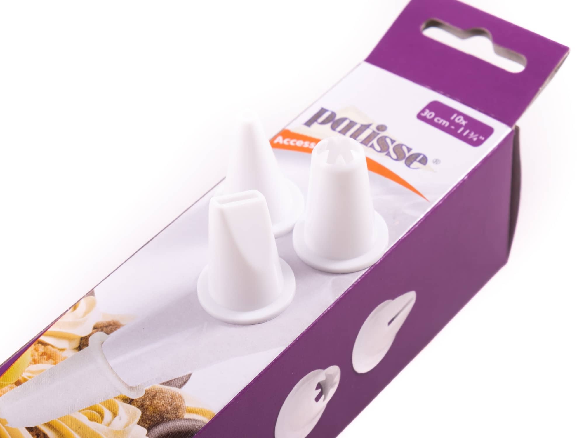 PATISSE PIPING BAG DISPOSABLE 10 NOZZLES 30CM