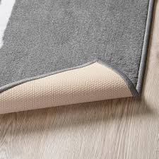 IKEA HENNHOS RUG 100X 160CM, GREY