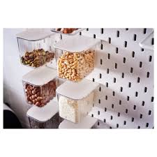 IKEA SKADIS CONTAINER WITH LID 3PACK