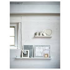 IKEA MOSSLANDA PICTURE LEDGE, 55CM WHITE