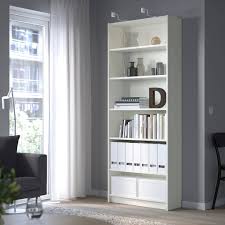 IKEA BILLY BOOKCASE 80X202CM, WHITE