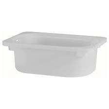IKEA TROFAST/ FLISAT STORAGE BOX 20X30X10CM, WHITE