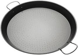 KITCHEN CRAFT MED PAELLA N/S 46CM CARBON STEEL