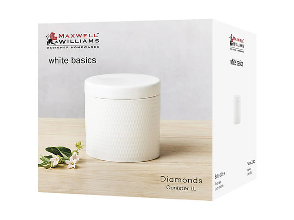 MAXWELL & WILLIAMS DIAMONDS CANISTER 600ML