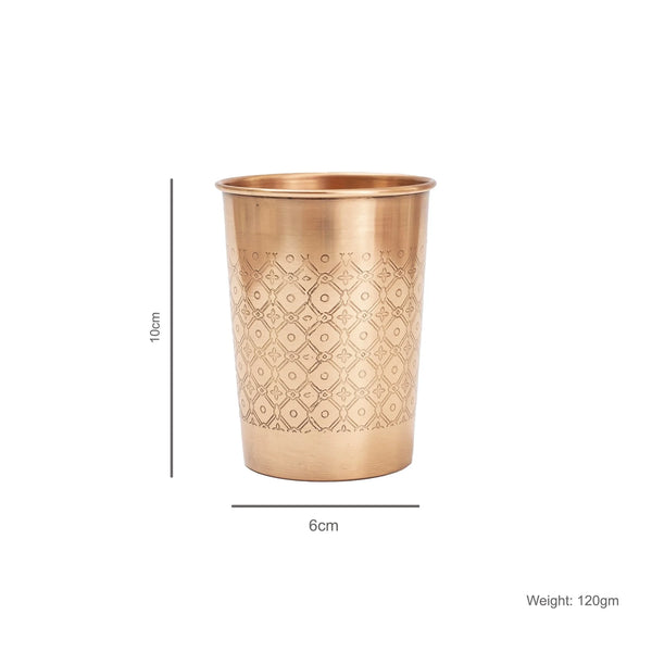 FORREST & LOVE MOSAIC COPPER TUMBLER 300ML