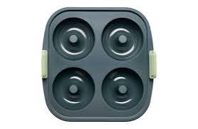 LEKUE AIR FRYER DOUGHNUTS MOULD - 4 HOLE - GRE
