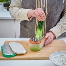 IKEA UPPFYLLD GRATER WITH CONTAINER SET