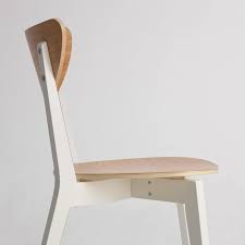 IKEA NORDMYRA CHAIR , BAMBOO, WHITE
