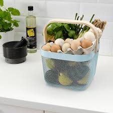 IKEA RISATORP BASKET 25X6X8CM, PALE