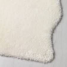 IKEA TOFTLUND RUG , 55X85CM, WHITE