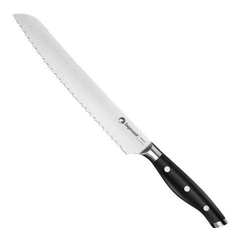 SAGENWOLF CARBON SERIES BREAD KNIFE,23CM