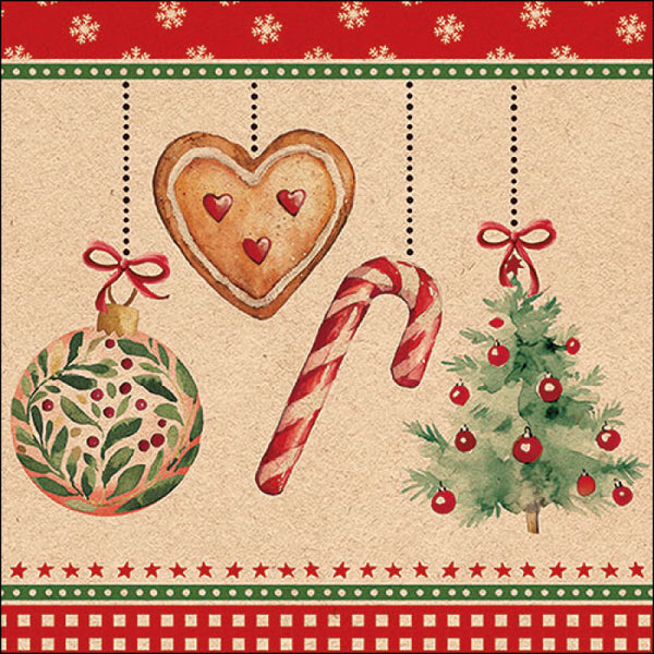 CHRISTMAS LUNCHEON NAPKINS 33*33