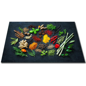 PAPILLON RECT INDUCTION COOKTOP PROTECTOR -SPICES & PEPPER