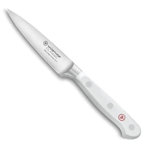 WUSTHOF CLASSIC WHITE PARING KNIFE 9CM
