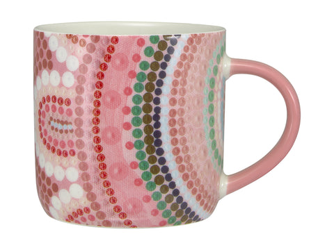 MAXWELL&WILLIAMS LOU MARTIN UPLIFT MUG 480ML PINK
