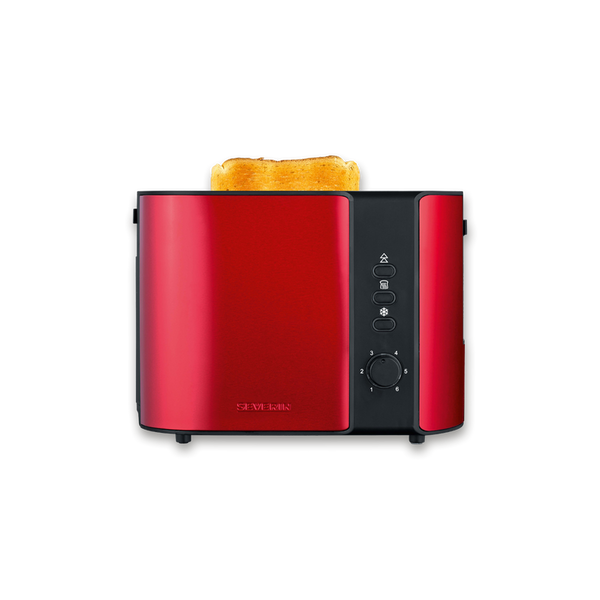 SEVERIN AUTO TOASTER S/S RED