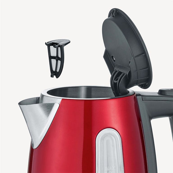 SEVERIN KETTLE 1L ST-ST RED