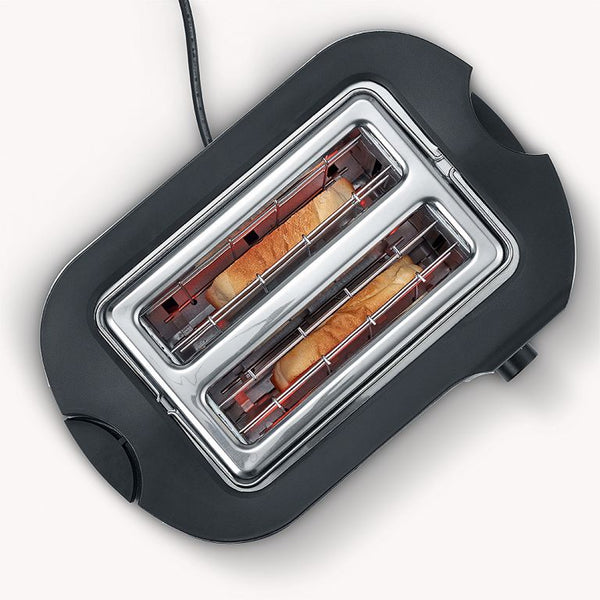 SEVERIN AUTO TOASTER S/S RED