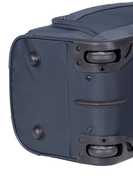 CELLINI MICROLITE CARRY ON TROLLEY DUFFEL MIDNIGHT BLUE