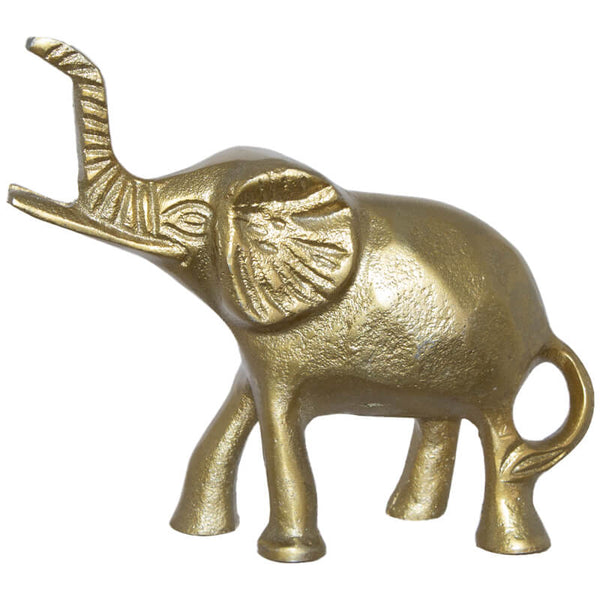 TN SMALL GOLD ELEPHANT 15CM