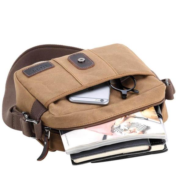 TROOP SHOULDER BAG CAMEL