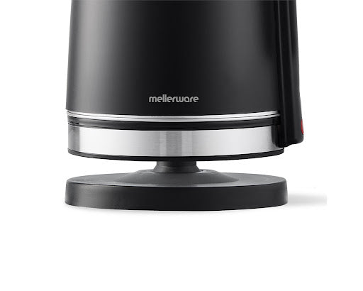 MELLLERWARE KETTLE DOUBLE WALL CORDLESS S/S BLACK