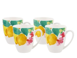 MAXWELL & WILLIAMS CAPRI MUG SET/4 420ML GB