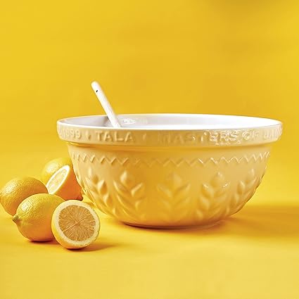 TALA MIXING BOWL CORN DESIGN 30CM YELLOW