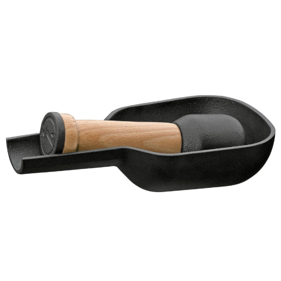 ZASSENHAUS CAST IRON SPICE MORTAR BLACK