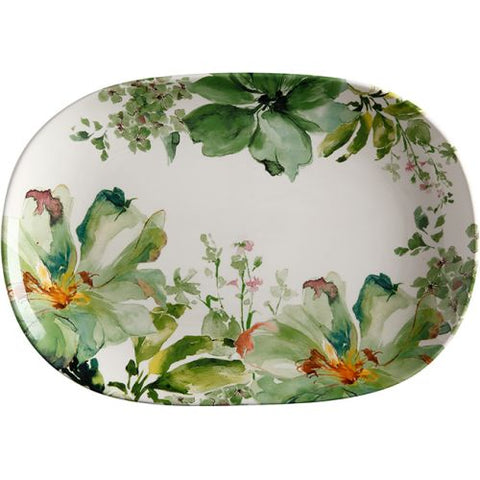 CASA DOMANI BOTANICAL OVL PLTR 40X28CM GB