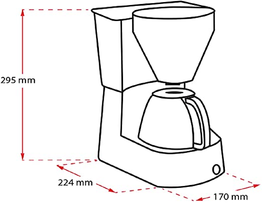 MELITTA COFFEE MACHINE EASY II BLACK