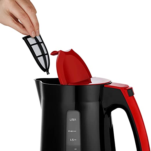 MELITTA KETTLE BLACK/RED