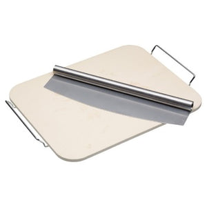 WORLD OF FLAVOUR ITAL LARGE PIZZA STONE & CUTTER RECTANGLE
