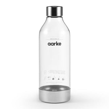 AARKE PET WATER BOTTLE - POLISHED STEEL