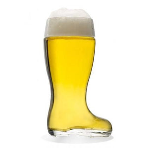 OBERGLAS BEER BOOT 1.5L MOUTHBLOWN
