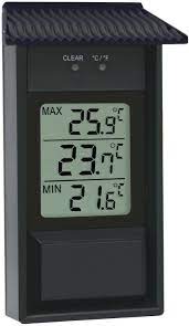 MOLLER-THERM DIGITALES MAX-MIN THERMOMETER SCHWARZ