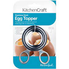 KITCHENCRAFT STAINLESS STEEL EGG TOPPER