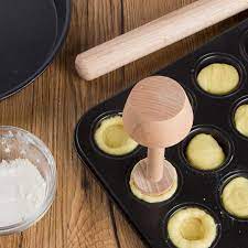 MASTERCLASS WOODEN PASTRY TAMPER
