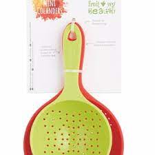 KITCHENCRAFT MINI COLANDERS SET OF 2