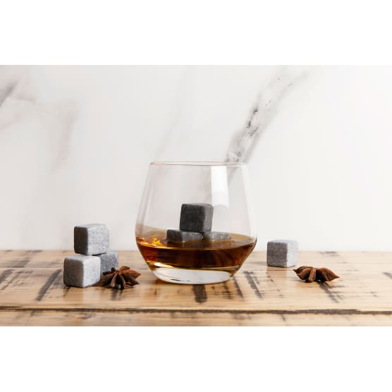 HUMBLE & MASH WHISKEY & DRINK STONES, SET OF 9