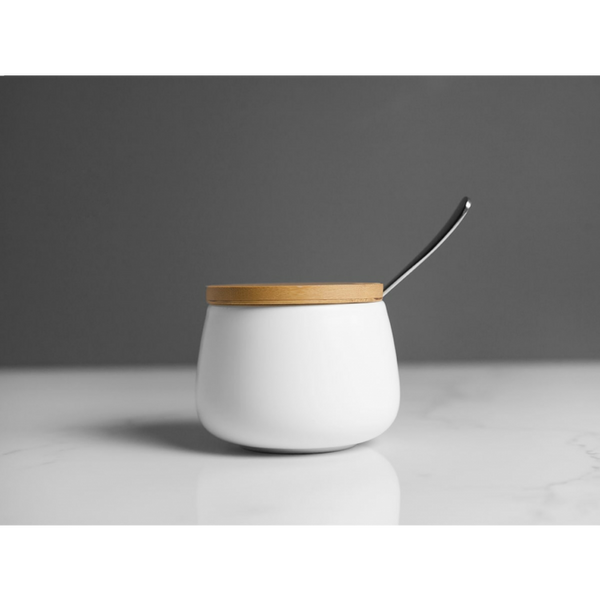HUMBLE & MASH SUGAR BOWL WHITE 300ml