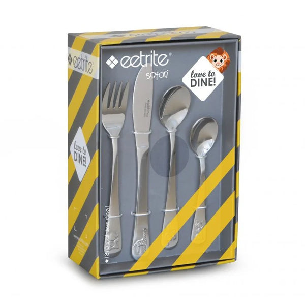 EETRITE 4PC SAFARI CUTLERY SET