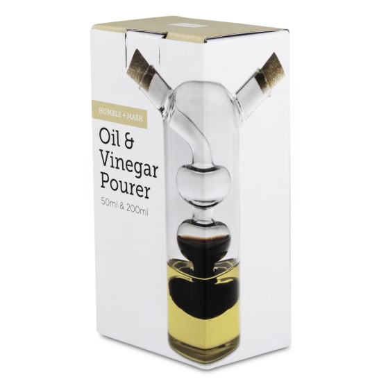 HUMBLE &  MASH OIL & VINEGAR POURER - CLEAR