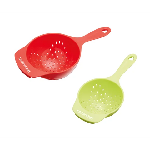 KITCHENCRAFT MINI COLANDERS SET OF 2