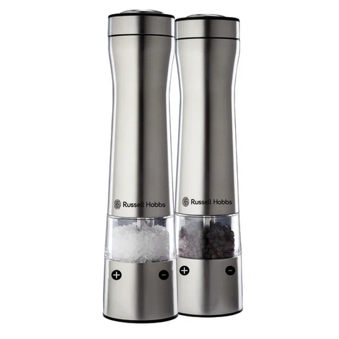 RUSSELL HOBBS ELECTRIC S/P SET STAINLESS STEEL